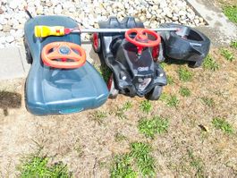 2 BobbyCar (gebraucht) für Kinder mit Anhänger
