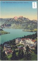 Rigi-Kaltbad mit Pilatus - Litho