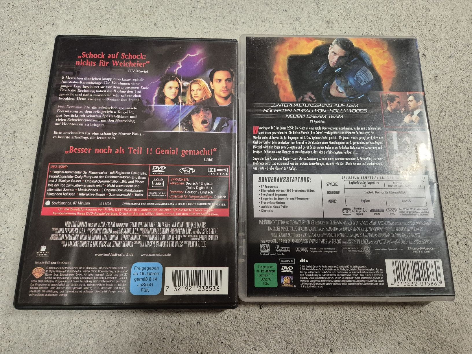 Tutti i DVDs: 7 DVDs: Thriller / Grusel – Usato da Känerkinden venduto da melbaumg 2