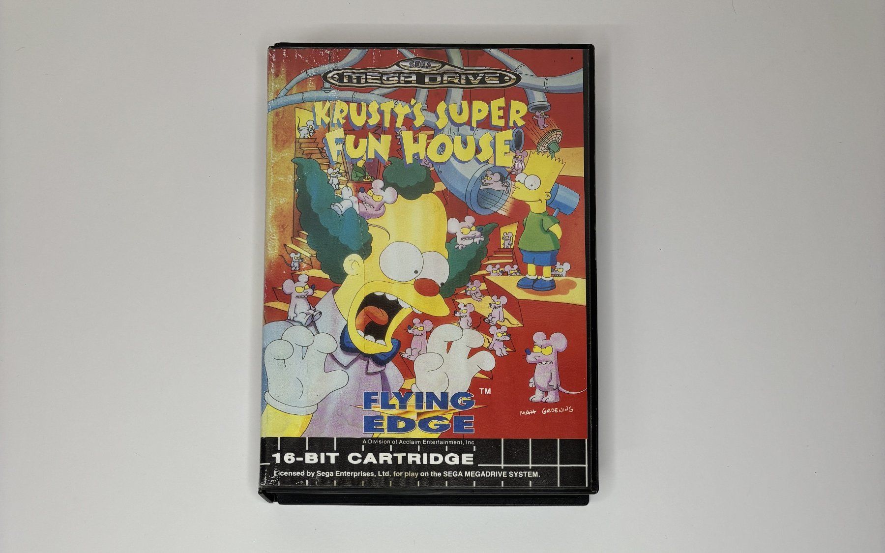 Sega Jeux: MD - Krusty's Super Fun House – D'occasion à Allschwil par Bullach