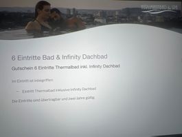 6 Eintritte Hürlimannbad & Spa inkl. Dachbad neuwertig