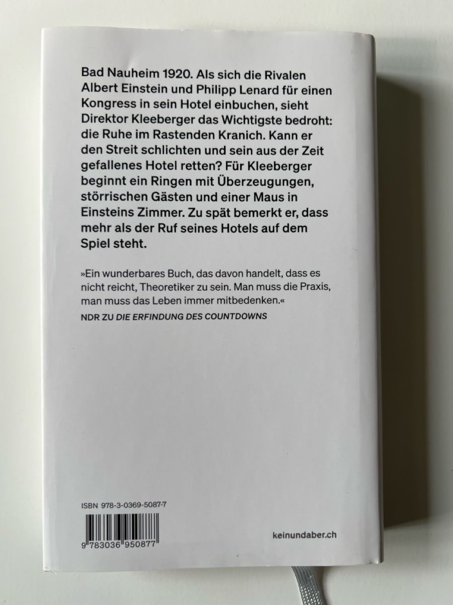 Livres: Einstein im Bade Daniel Mellem  – D'occasion à Luzern par nochnichtaltpapier 1