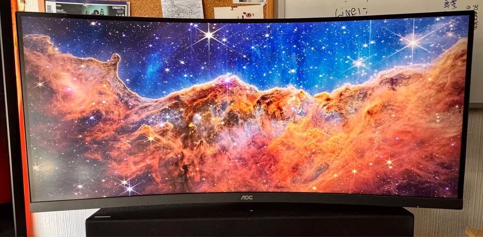 Ultrawide Monitor, 3440 x 1440 pixels, 34