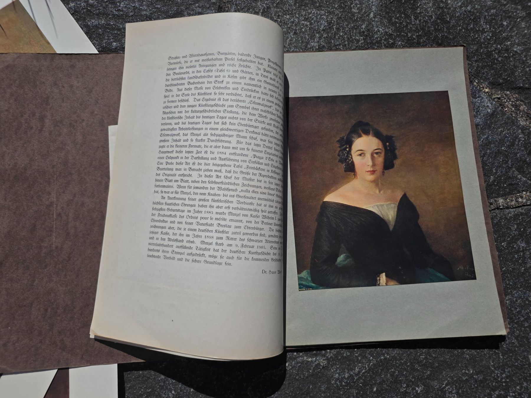 Libri: antike Kunstmappe des Schweizerischen Beobachters/Seemanns – Usato da Reinach AG venduto da BrocanteAGSued 6
