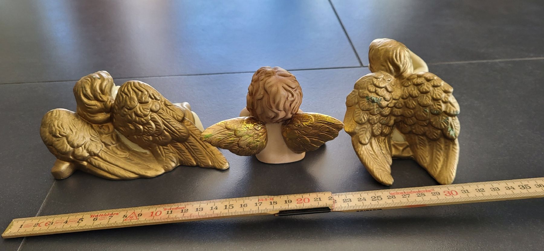 Statuette: Drei schöne Engel, Dekoration – Usato da Brugg AG venduto da Leona90 3