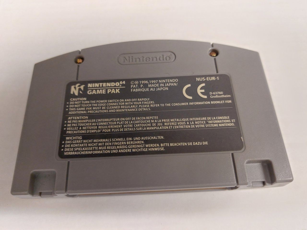 Nintendo Giochi: Pokémon Stadium - Nintendo N64 - Français – Usato da Pambio Noranco venduto da Pol69 1