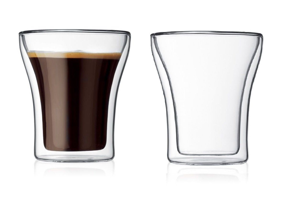 Bodum Verres: BODUM Set 2 doppelwandige Gläser ASSAM 2dl – Neuf (Voir description) à Kägiswil par nick333
