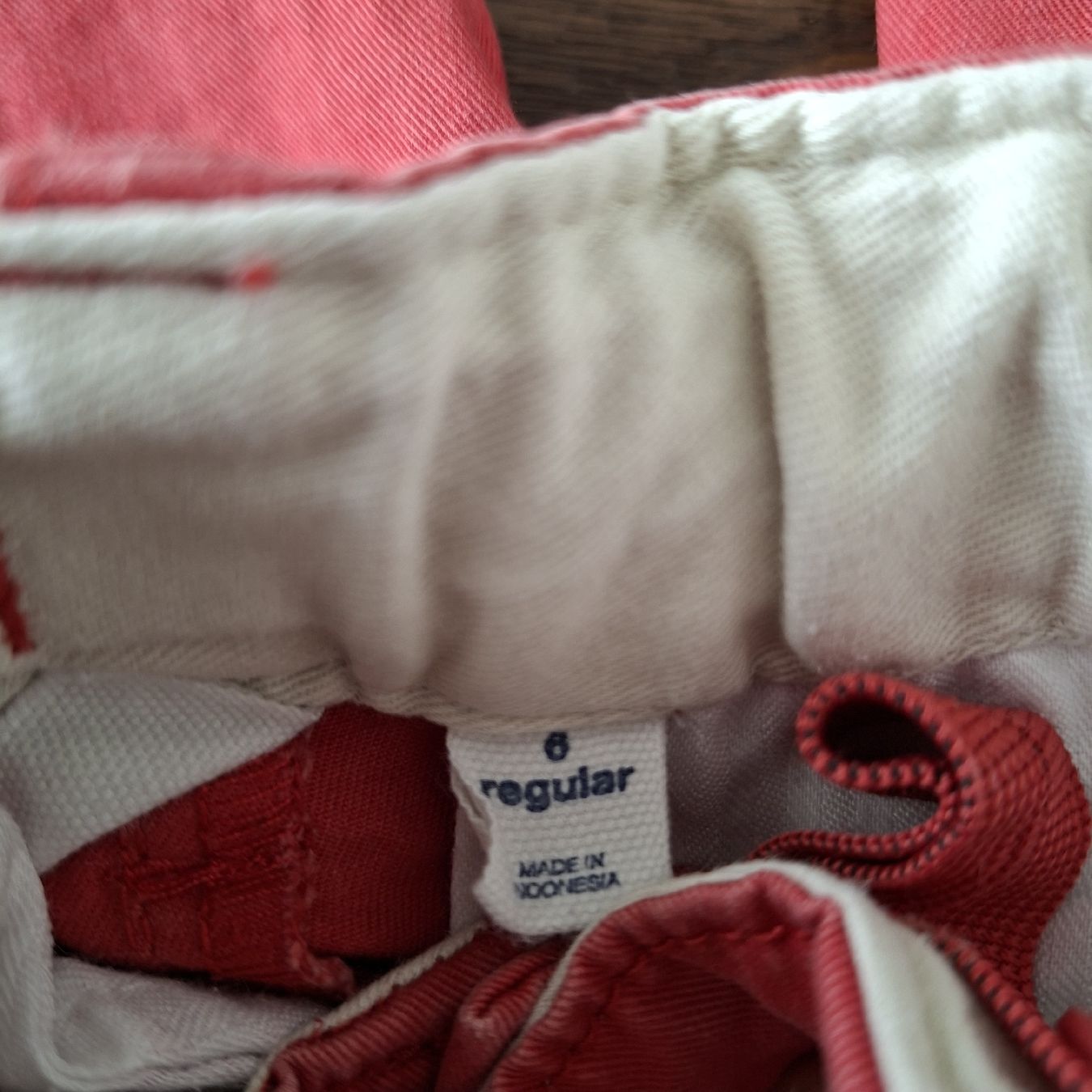 Pantaloni: Kinder Hose rot Grösse 6  – Usato da Wünnewil venduto da Schatz81 2