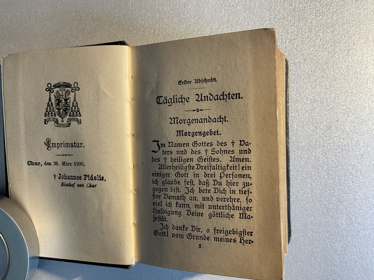Libri: Antikes Gebetsbuch um 1900 – Usato da Steinhausen venduto da Leo.1957 3