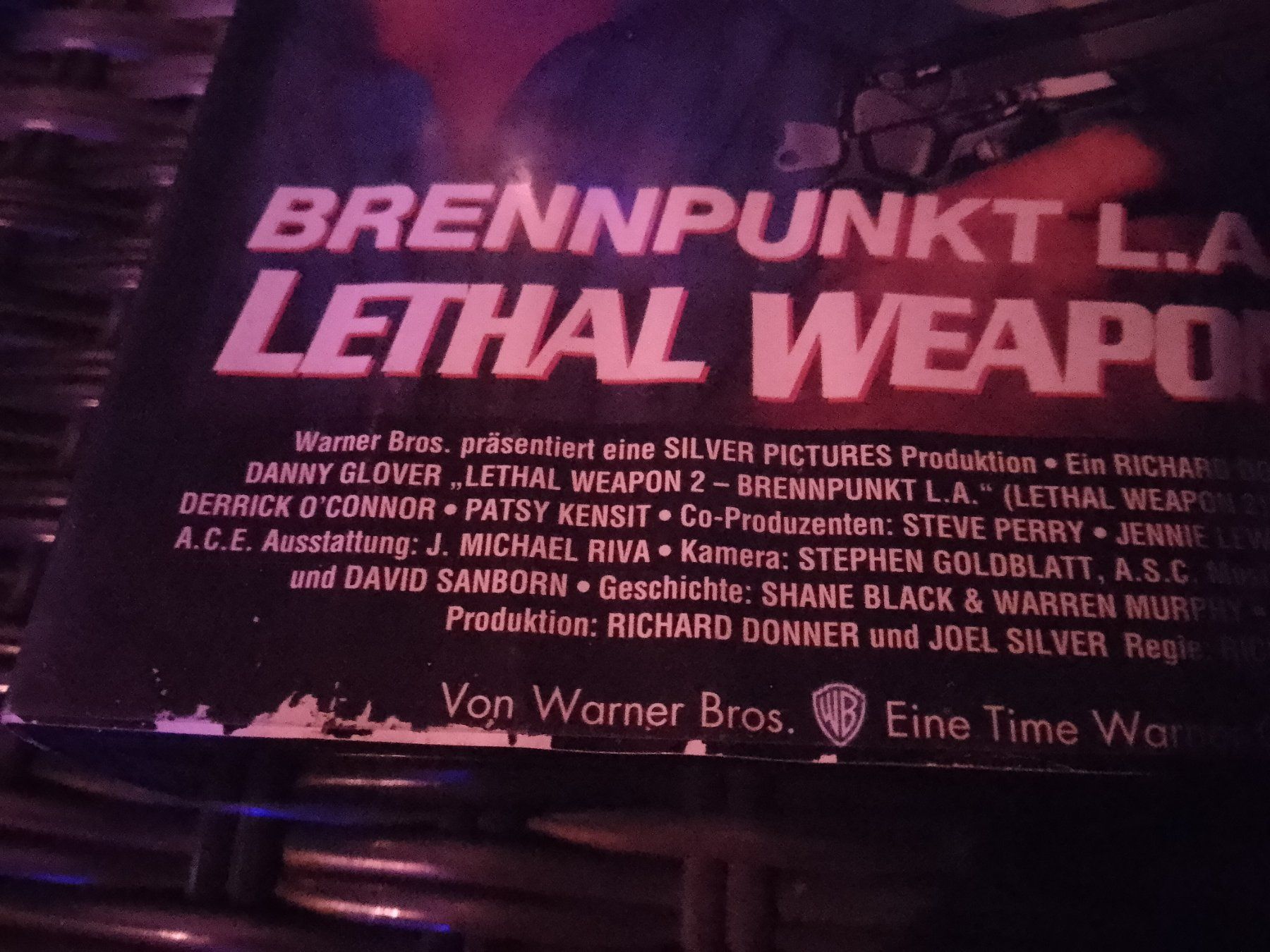 Tutti i VHS: Lethal Weapon 2 VHS Warner Home Video 11876 – Usato da Remetschwil venduto da Privatflohmi 3
