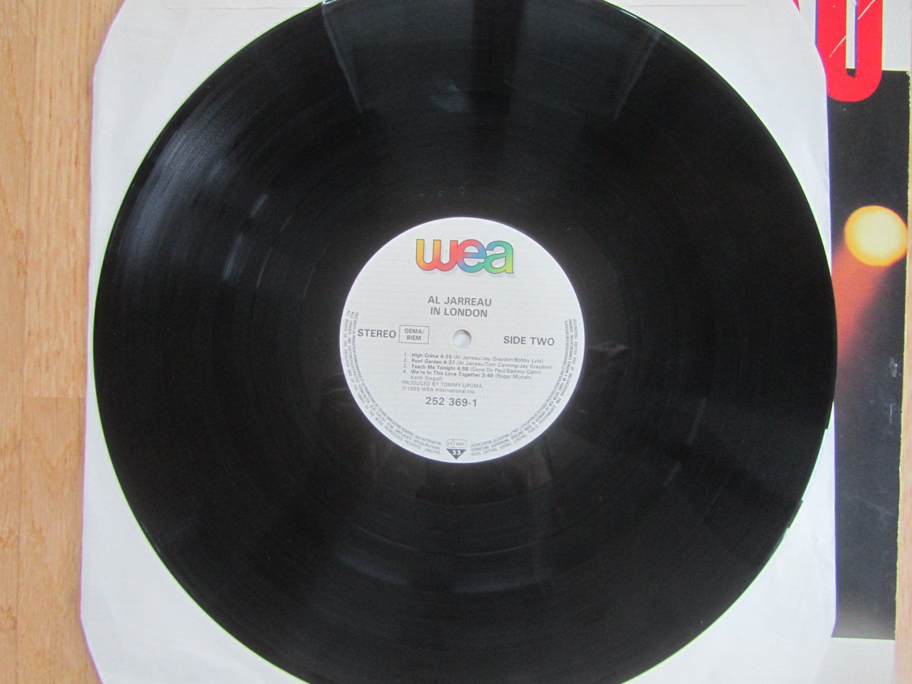 Dischi in vinile: AL JARREAU: In London – Usato da Seengen venduto da mikelele 2