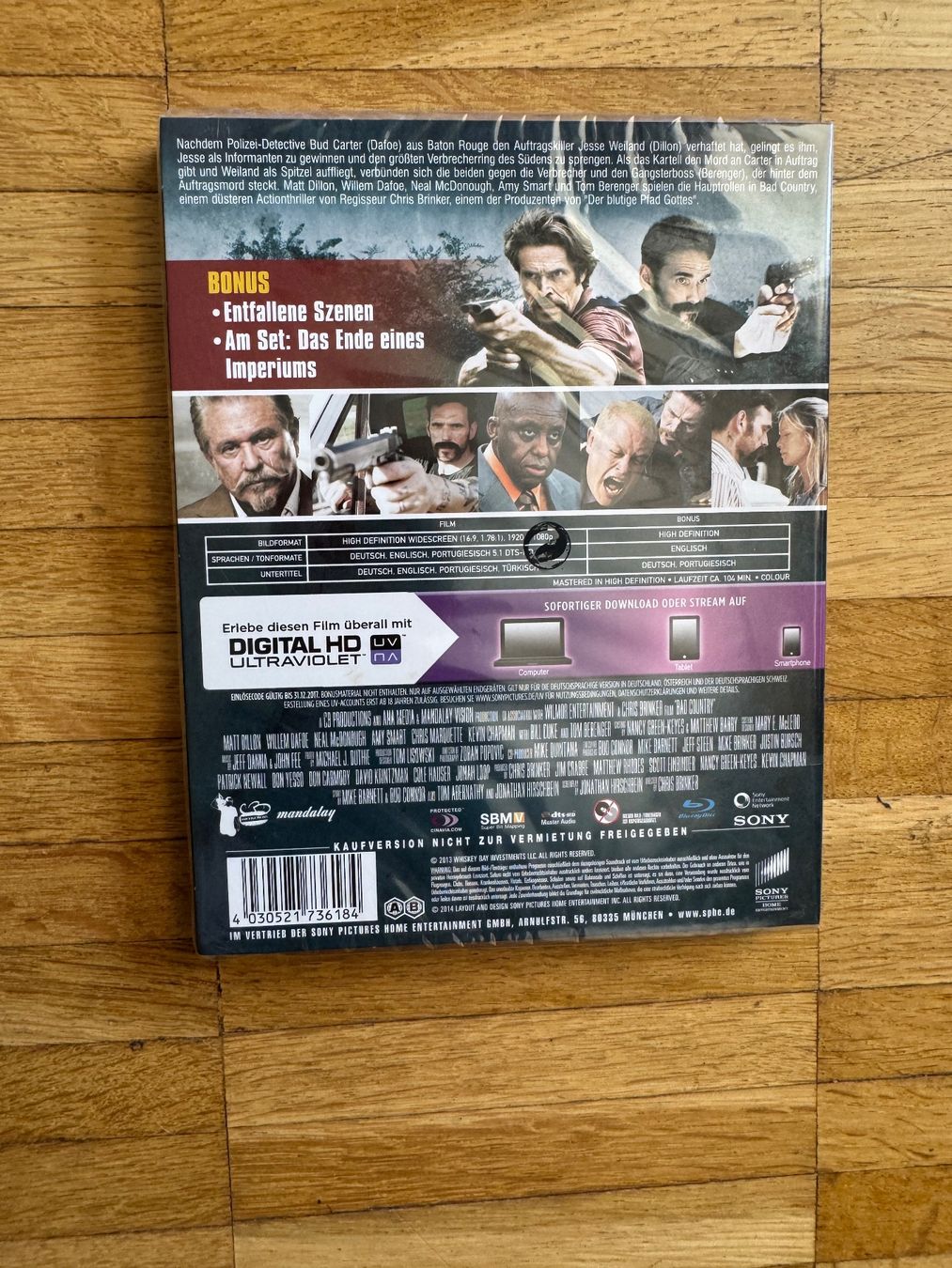 Tutti i DVDs: BAD COUNTRY. (BLU-RAY) -OVP- – Nuovo e nell'imballaggio originale da Basel venduto da san_2qlq 1