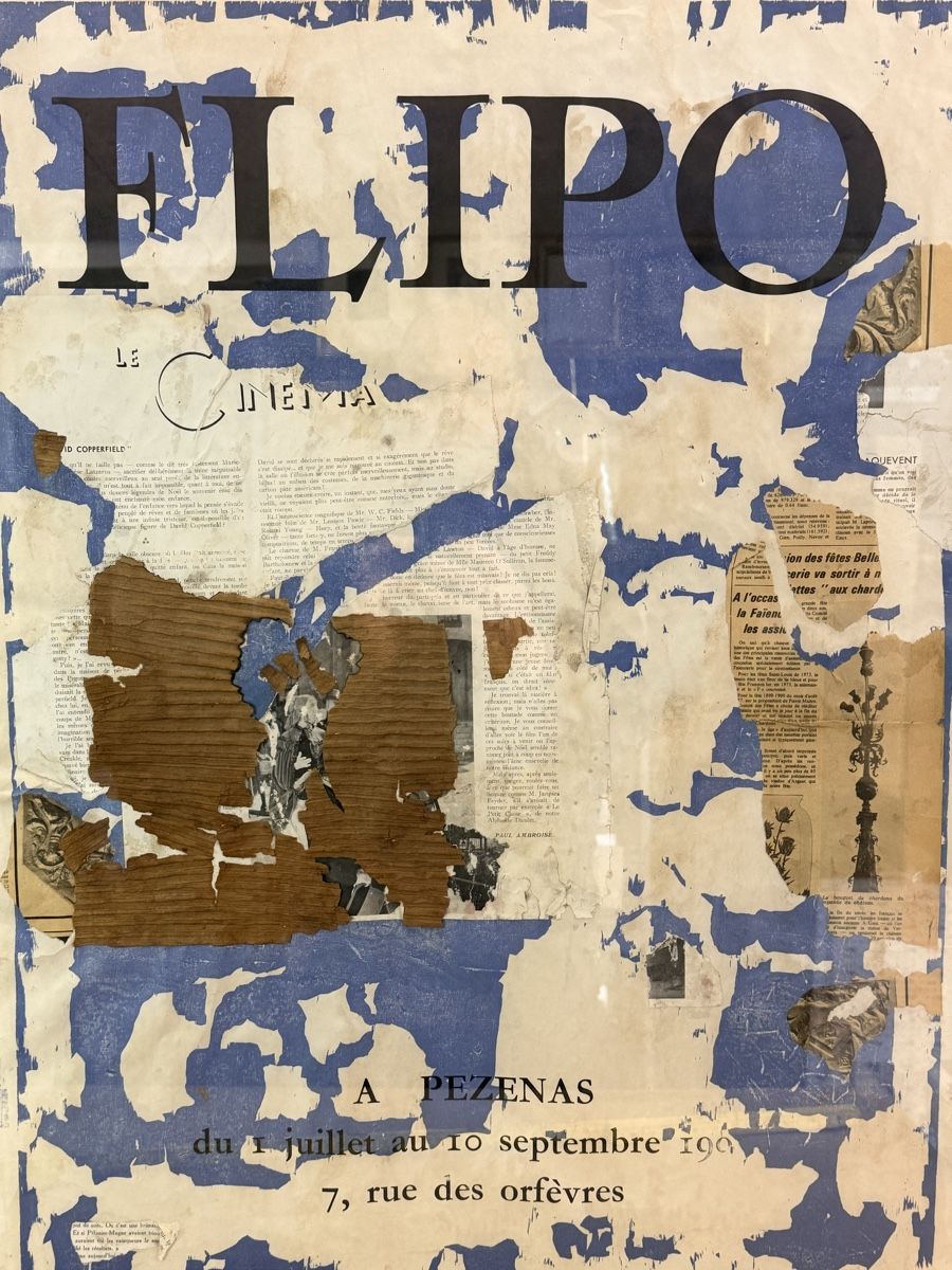 Gemälde: A Pezenas 1993"  Emmanuel Flipo. – Gebraucht aus Solothurn von NUVICO 2