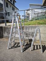 Aluleiter Set zwei Stk. gut erhalten ab 1-CHF