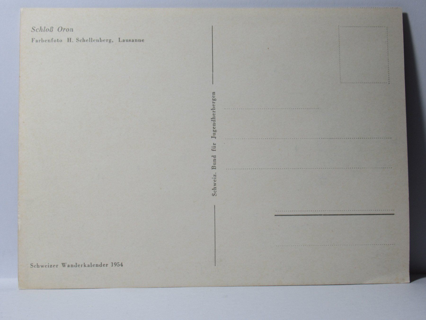 Cartes postales: Schloss Oron – Neuf (Voir description) à Grenchen par Bluemchen1900 1