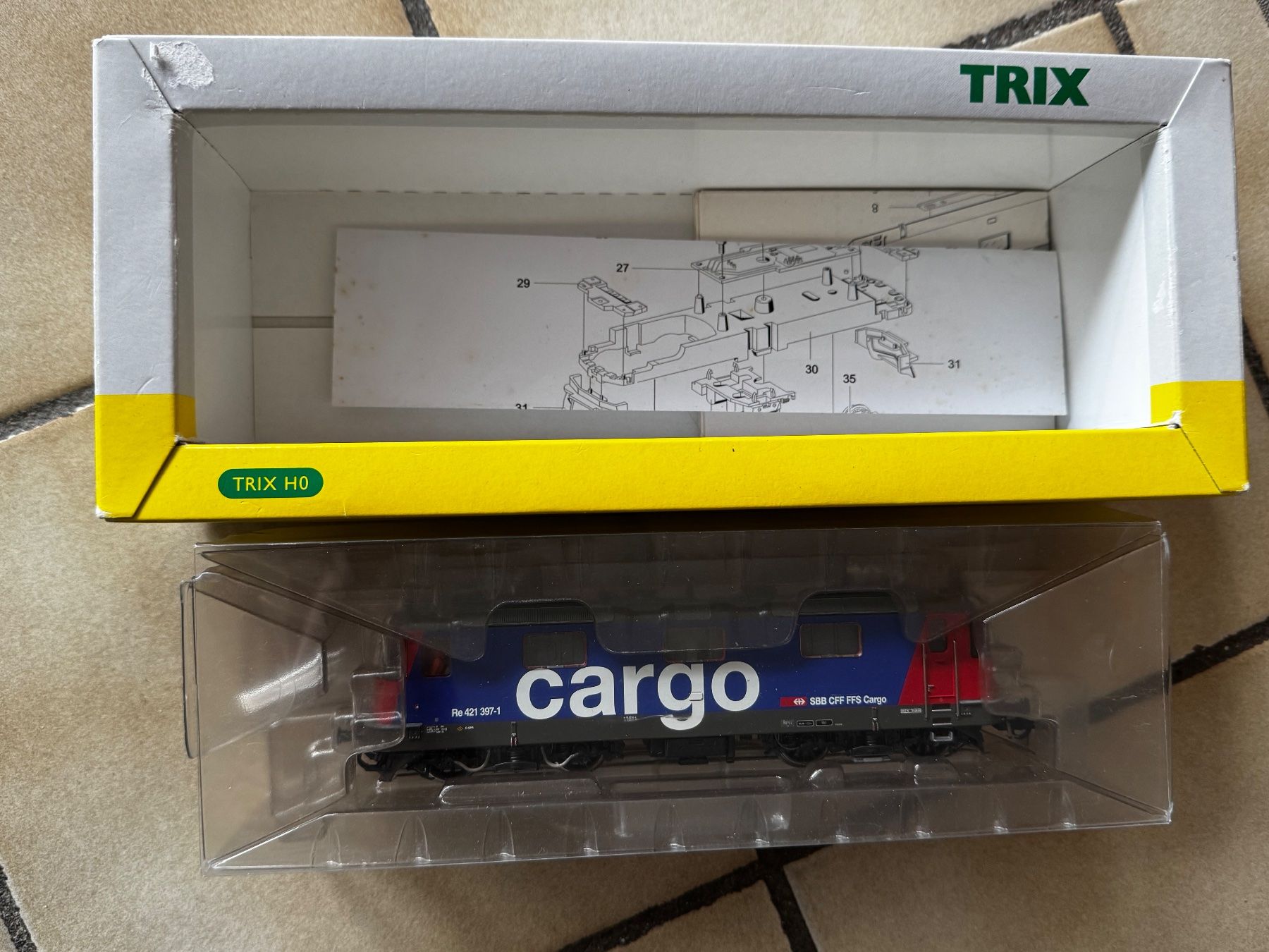 Trix Modellini di ferrovie: RE 4/4 cargo TRIX ho Dcc digital – Usato da Genève venduto da den_8z8h 5