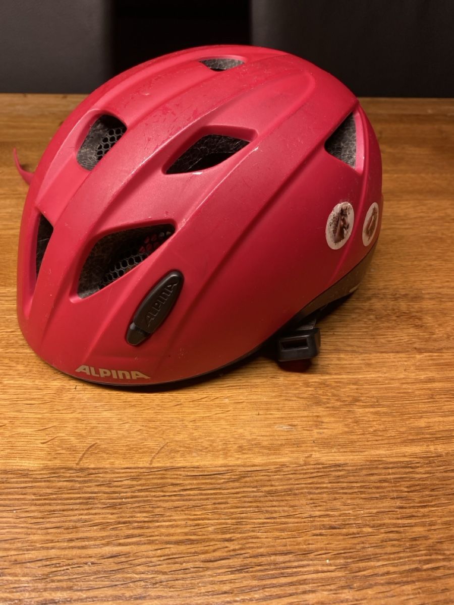 Alpina Caschi: Alpina ximo 49-51 Kinderhelm pink – Usato da Zürich venduto da sparkyway