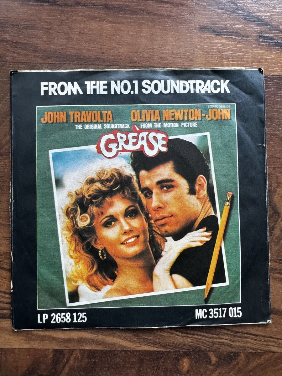 Dischi in vinile: John Travolta Olivia Newton-John Summer Nights - 7" Single - – Usato da Rorbas venduto da BlackstarRecords