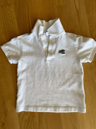 Lacoste Poloshirt White Size 6, 116
