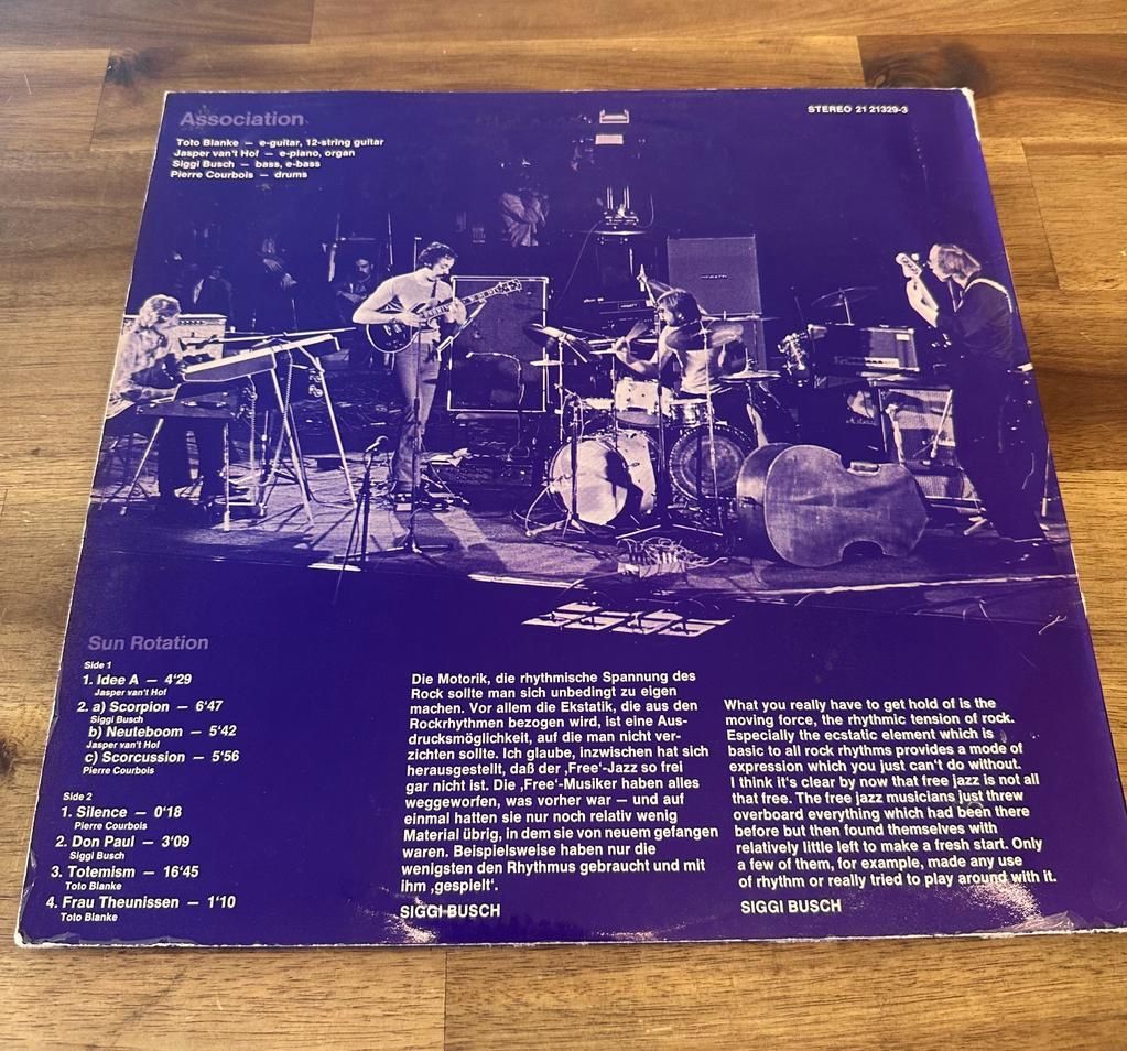 Dischi in vinile: Sun Rotation Association P.C. 1972 – Usato da Belp venduto da B7L0 1