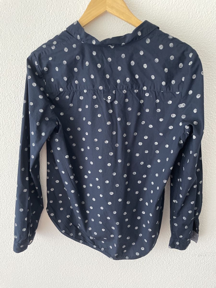 Esprit Camicette: Bluse  Esprit Gr. 38 Dunkelblau mit Punktemuster Top! – Nuovo (secondo la descrizione) da Neuenkirch venduto da balani 1