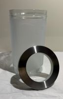 Vorratsglas satiniert mit Metalldeckel