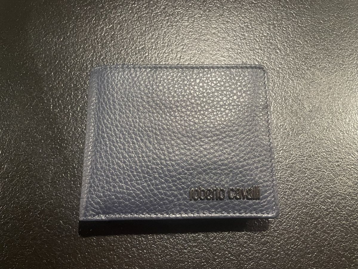 Roberto Cavalli Portafogli: Roberto Cavalli, Porte-monnaie cuir – Nuovo e nell'imballaggio originale da Pâquier-Montbarry venduto da mir_687p