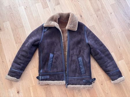 Veste cuir bombardier