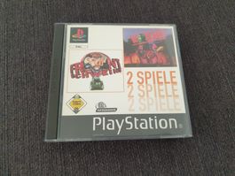 Frontschweine & Worms Compilation - PS1 Playstation 1