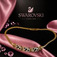 Swarovski Collier Vintage, Tennis  original, Neu & Box