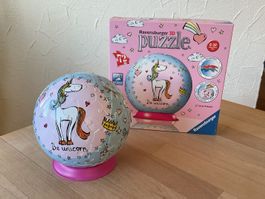 Ravensburger 3D Puzzle Ball Einhorn mit Halter & Verpackung