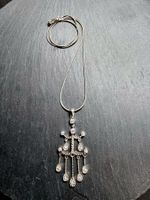 Collier argent 925 et Zirconiums
