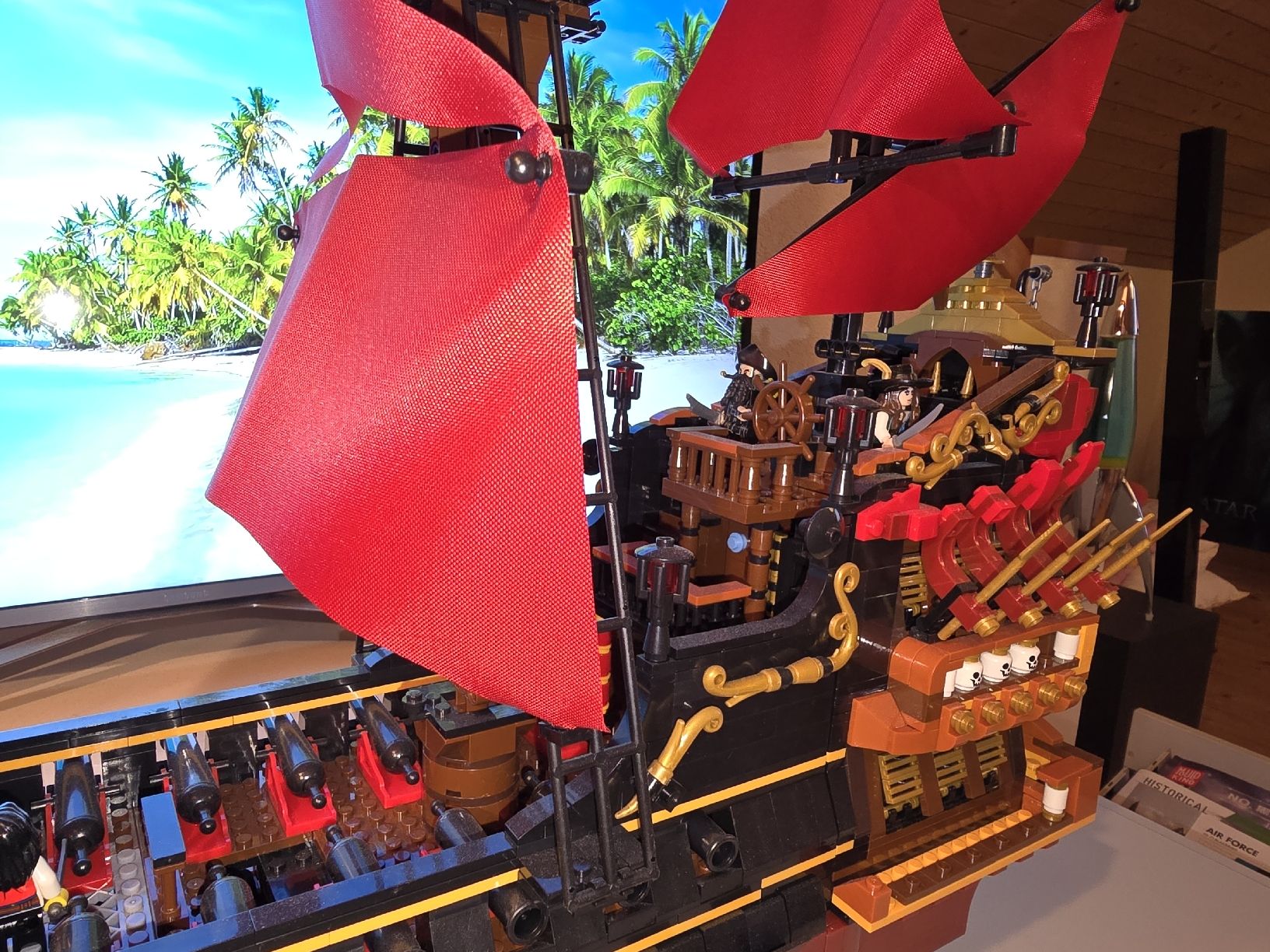Spielzeuge: Black Beard Queen Anne's Revenge – Neu (gemäss Beschreibung) aus Flawil von Ride4Fun 4