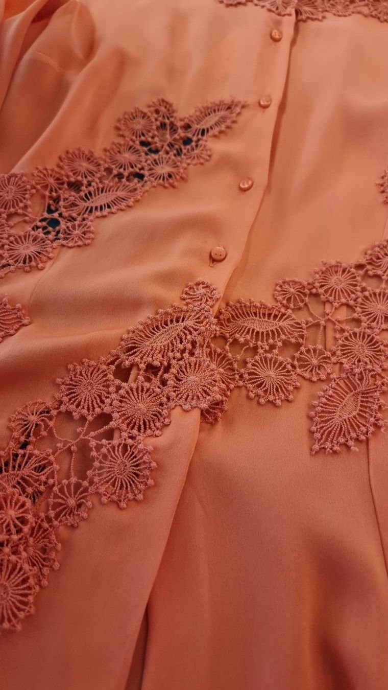 Camicette: Ermanno Scervino Seiden Bluse – Usato da Zürich venduto da finesse.shop 6