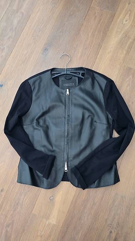 Giacche: schwarzer blazer damen, leder stoff von leonardo – Usato da Zuzwil SG venduto da motomania076