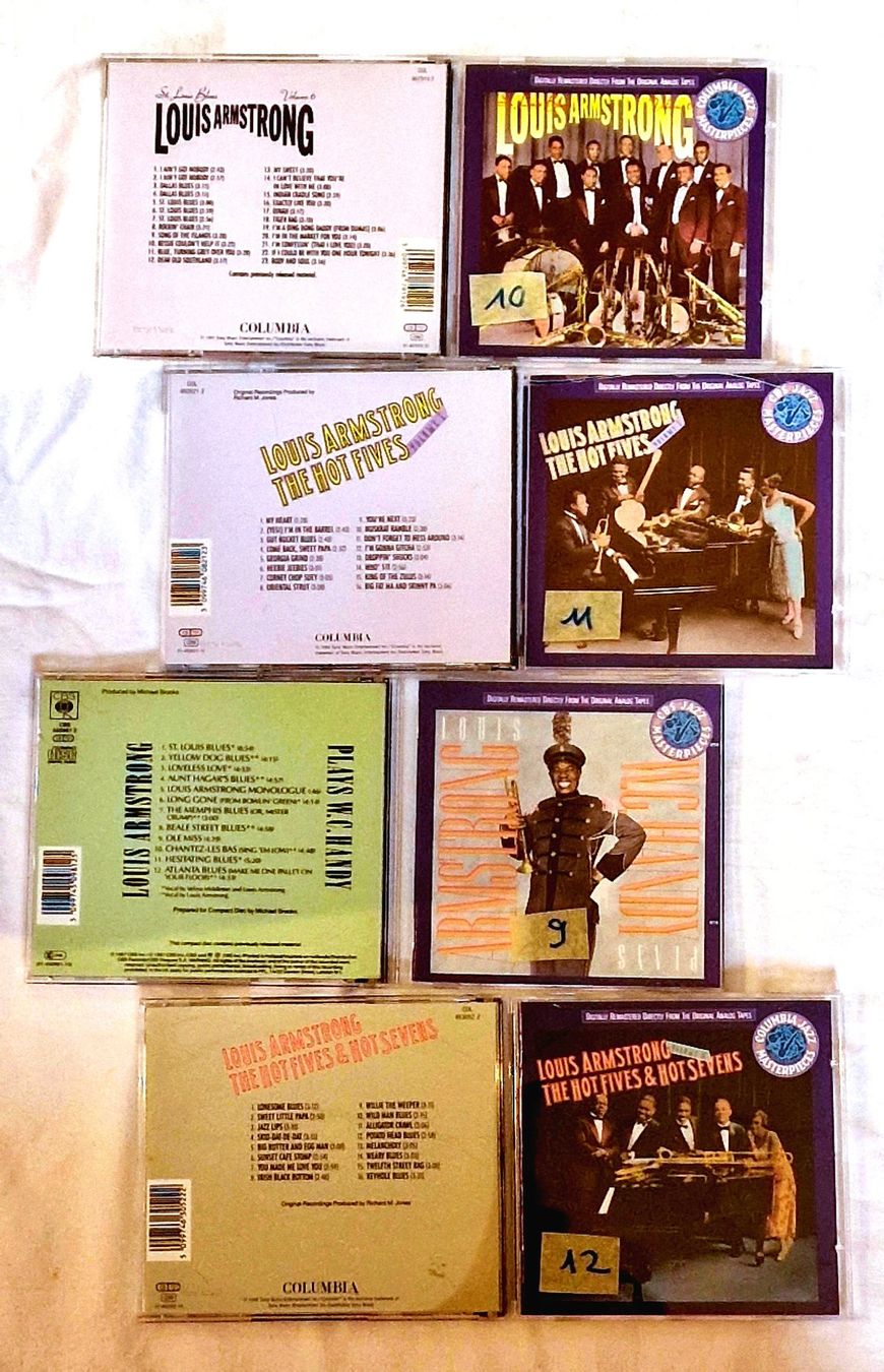 CD: Louis Amstrong 12 CD Sammlung, auch einzeln möglich – Usato da Uitikon Waldegg venduto da Smeragol 3