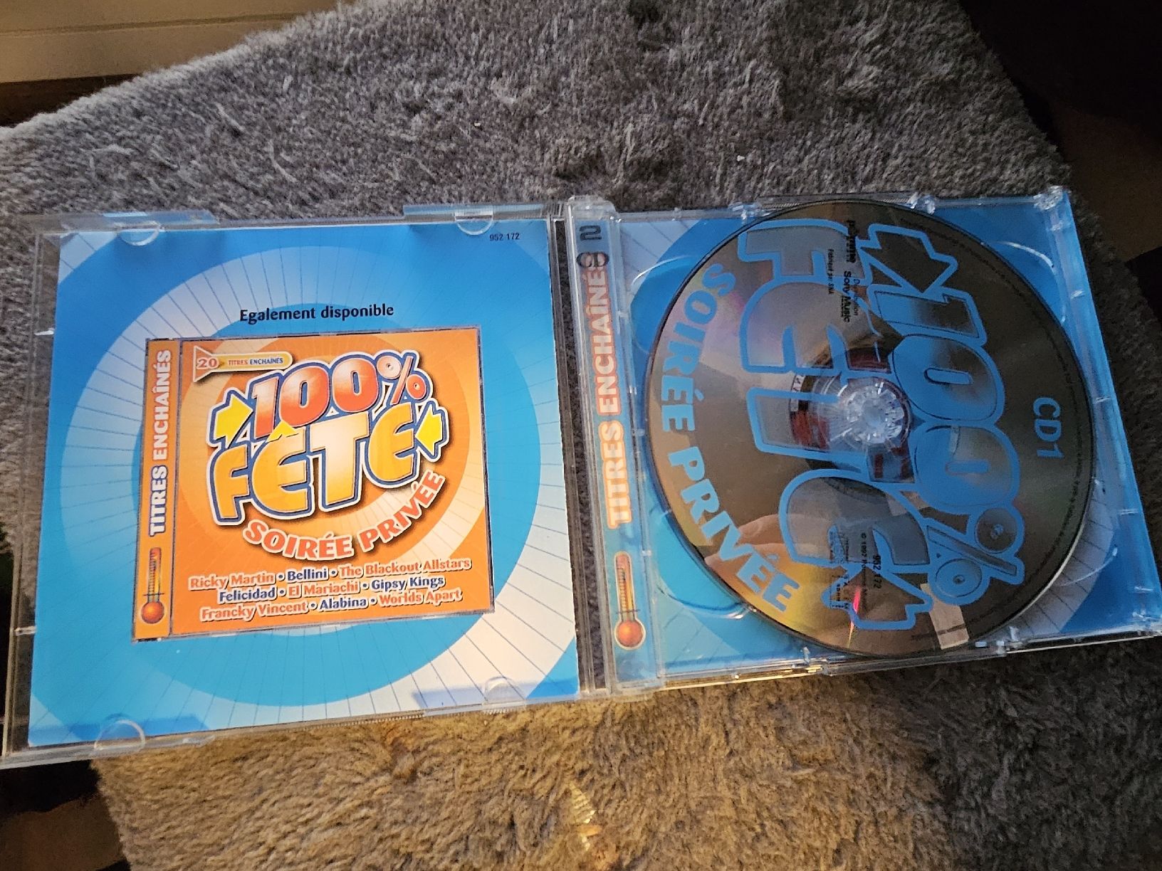 CD: CD 100% Fête - Soirée Privée - Double CD – Usato da La Joux FR venduto da car_ck96 2