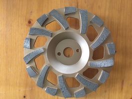 Diamant- Topfschleifscheibe gold 180mm