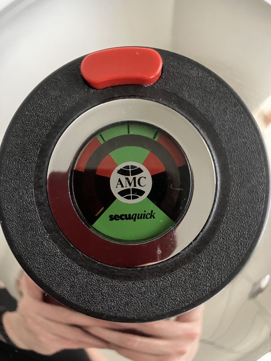 Amc Padelle: AMC Secuquick Deckel, Top Zustand, Schnellkochdeckel. – Usato da Neschwil venduto da Luna19610 3