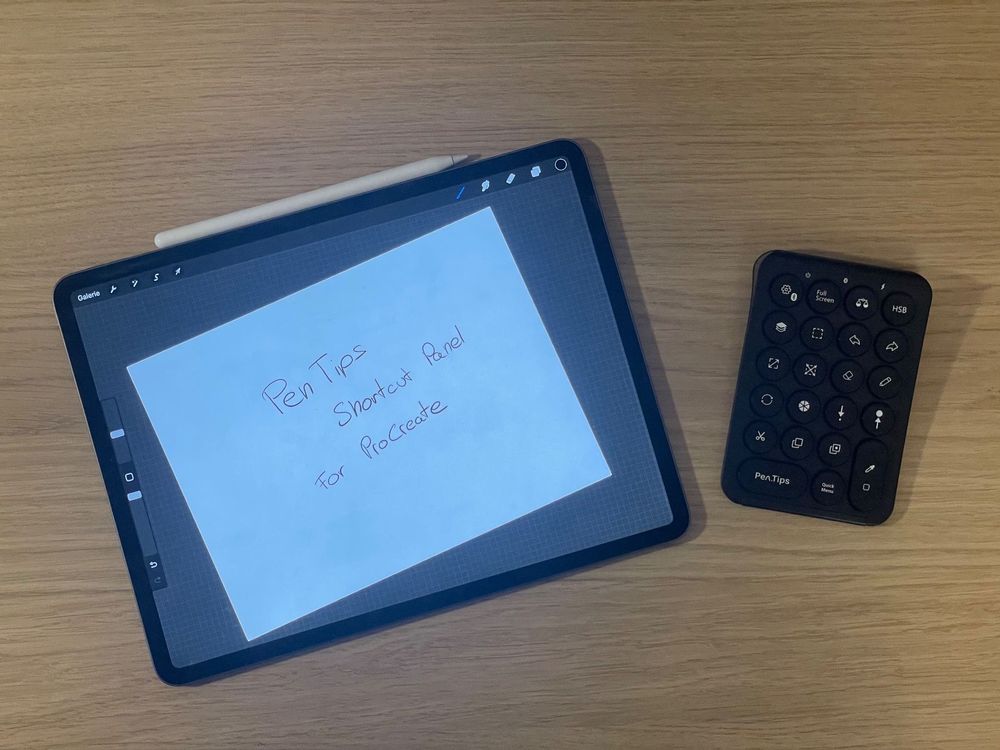PenTips PenPad Shortcut pannel for ProCreate Kaufen auf Ricardo
