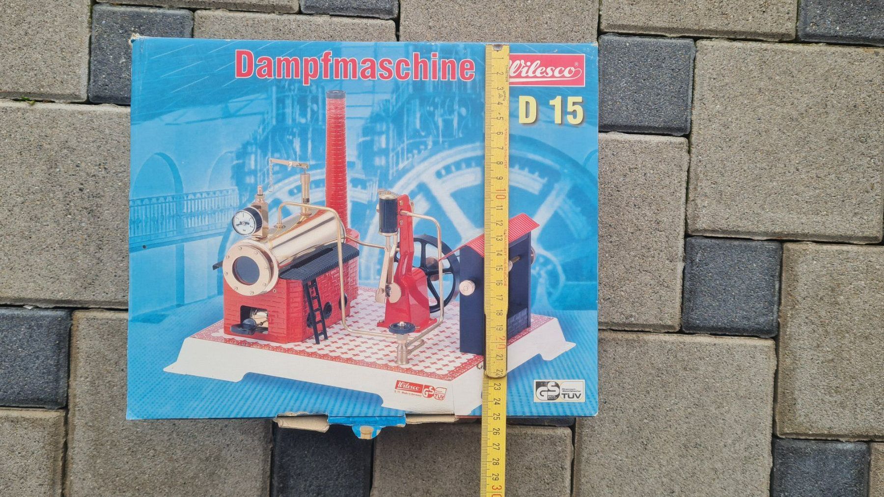 Wilesco Kit di modellismo & Modellini statici: Originalkarton / Dampfmaschine / Wilesco  D 15 – Usato da Safenwil venduto da Husqi2000 3