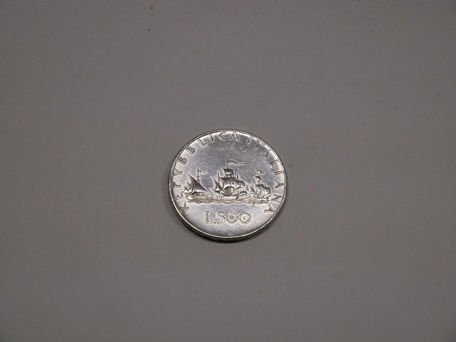 Tutti le monete: Silbermünze 500 Lire 1958 – Usato da Chur venduto da Ataler