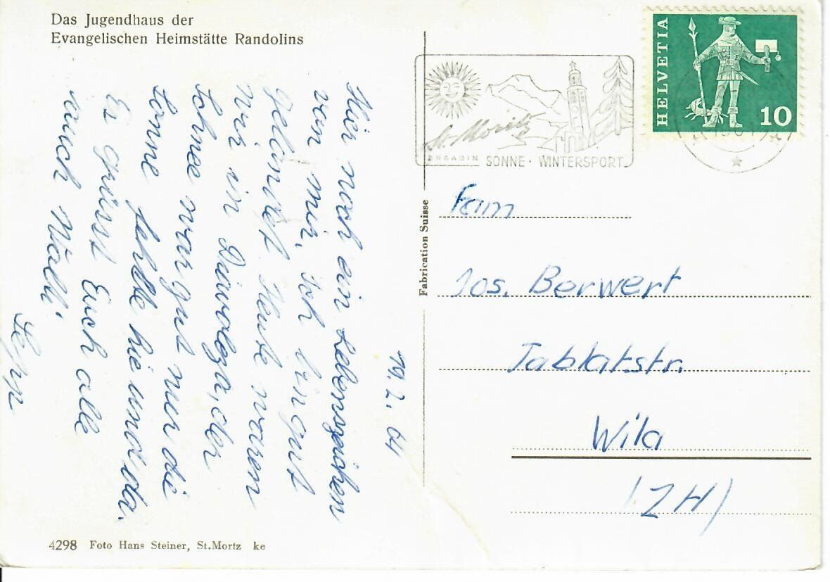 Cartes postales: Randolins – D'occasion à Hochdorf par Ziegel-16 1