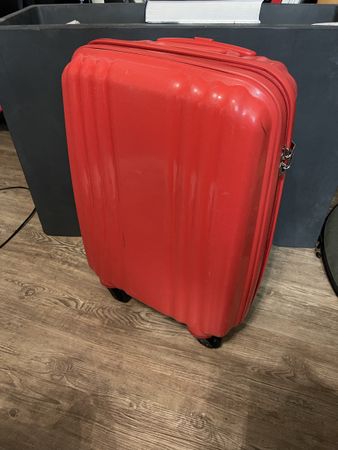 Red Enrico Benetti Suitcase with TSA Lock