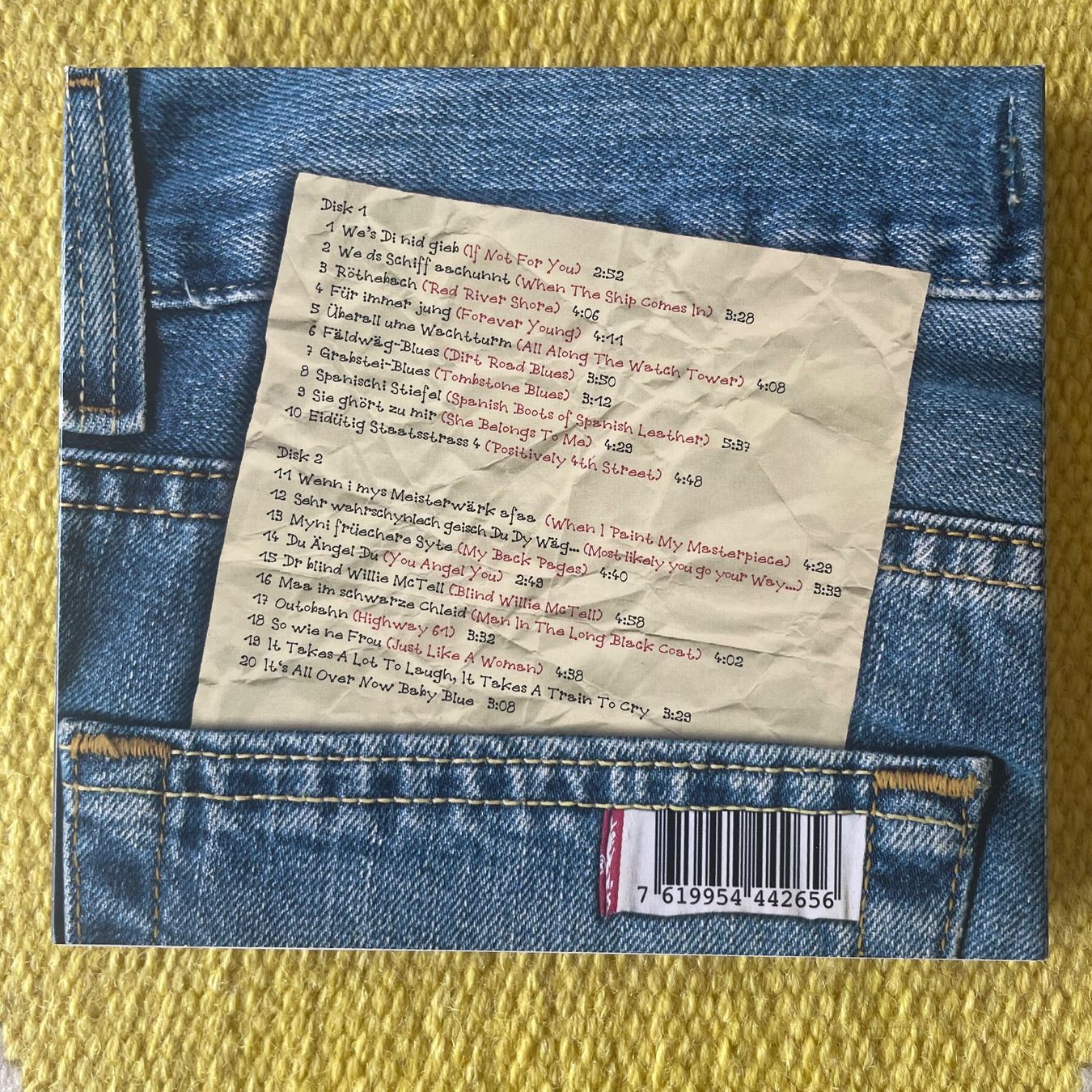 CD: POLO HOFER-2CD BOB DYLAN 1981-2011 (DIGIPACK) – Usato da Rorschacherberg venduto da CD-Roli 1