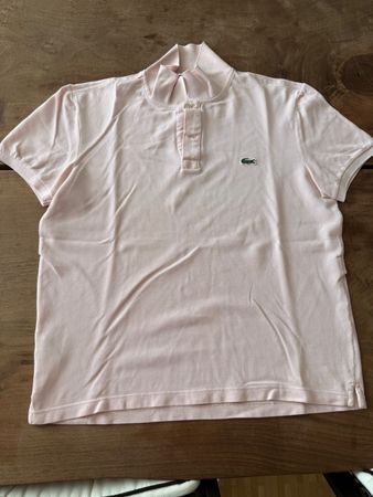 Lacoste Poloshirt Slim Fit Pink Grösse L guter Zustand
