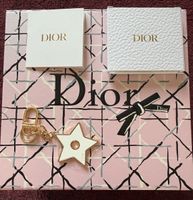 Dior Key Ring white star Etoile Blanche Porte-Cle