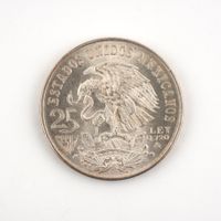 25 Pesos Olympia Mexico 1968