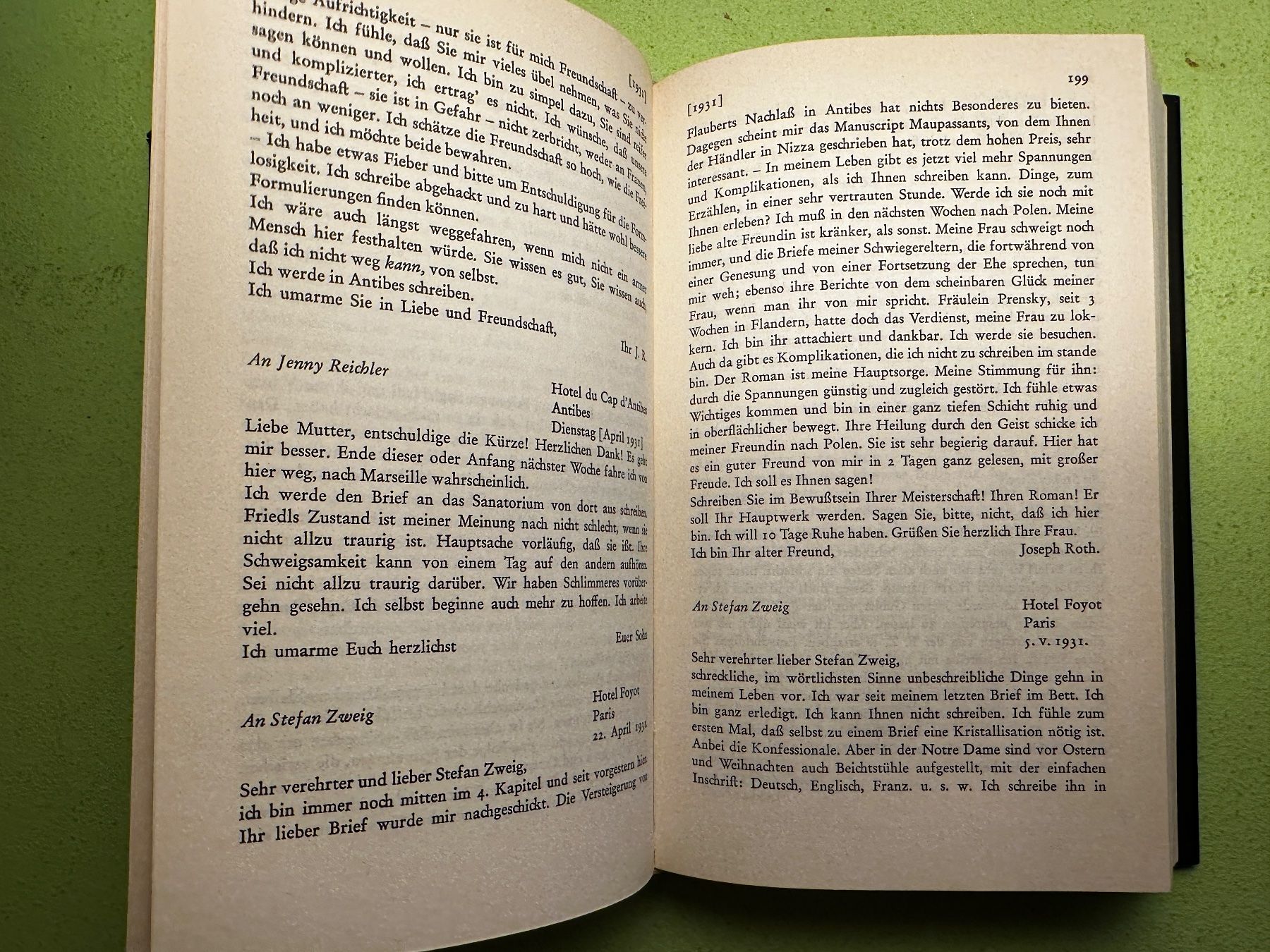 Bücher: Joseph Roth: Briefe 1911 - 1939. – Gebraucht aus Zürich von allp 5