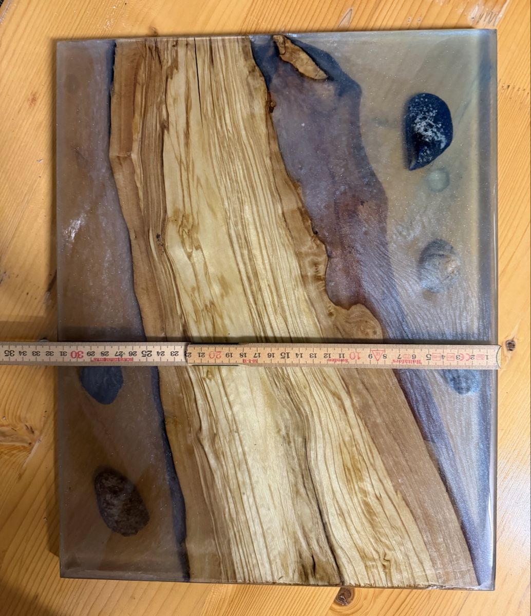 Holzartikel: Olivenholz Epoxid Harz Brett – Neu (gemäss Beschreibung) aus Ellikon a d Thur von hoc_mds8 1